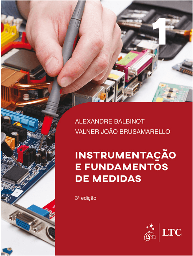 Capa do livro Instrumentação e fundamentos de Medidas