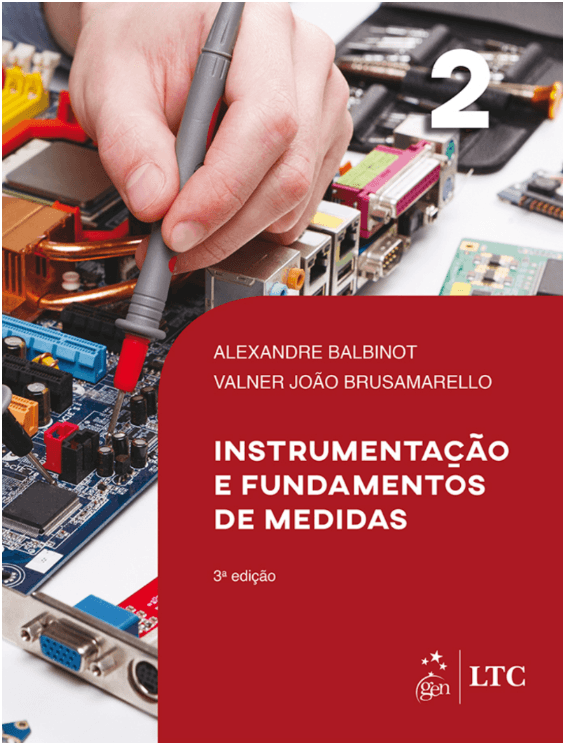 Capa do livro Instrumentação e Fundamentos de Medidas (Volume 2)