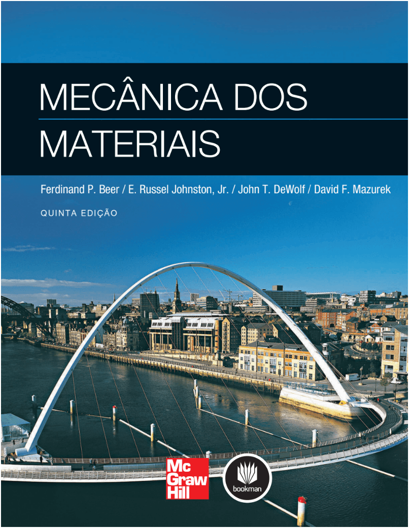 Capa do livro Mecânica dos Materiais