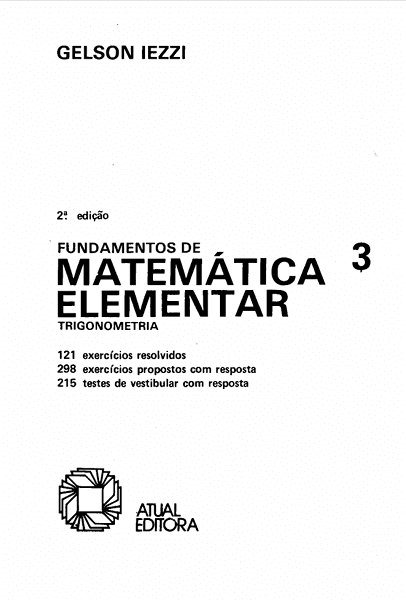 Capa de Fundamendos da matematica Elementar_03_(Trigonometria)